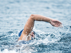 Open water swim breathing with the FORM Smart Swim Goggles