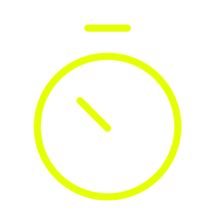 A stopwatch icon